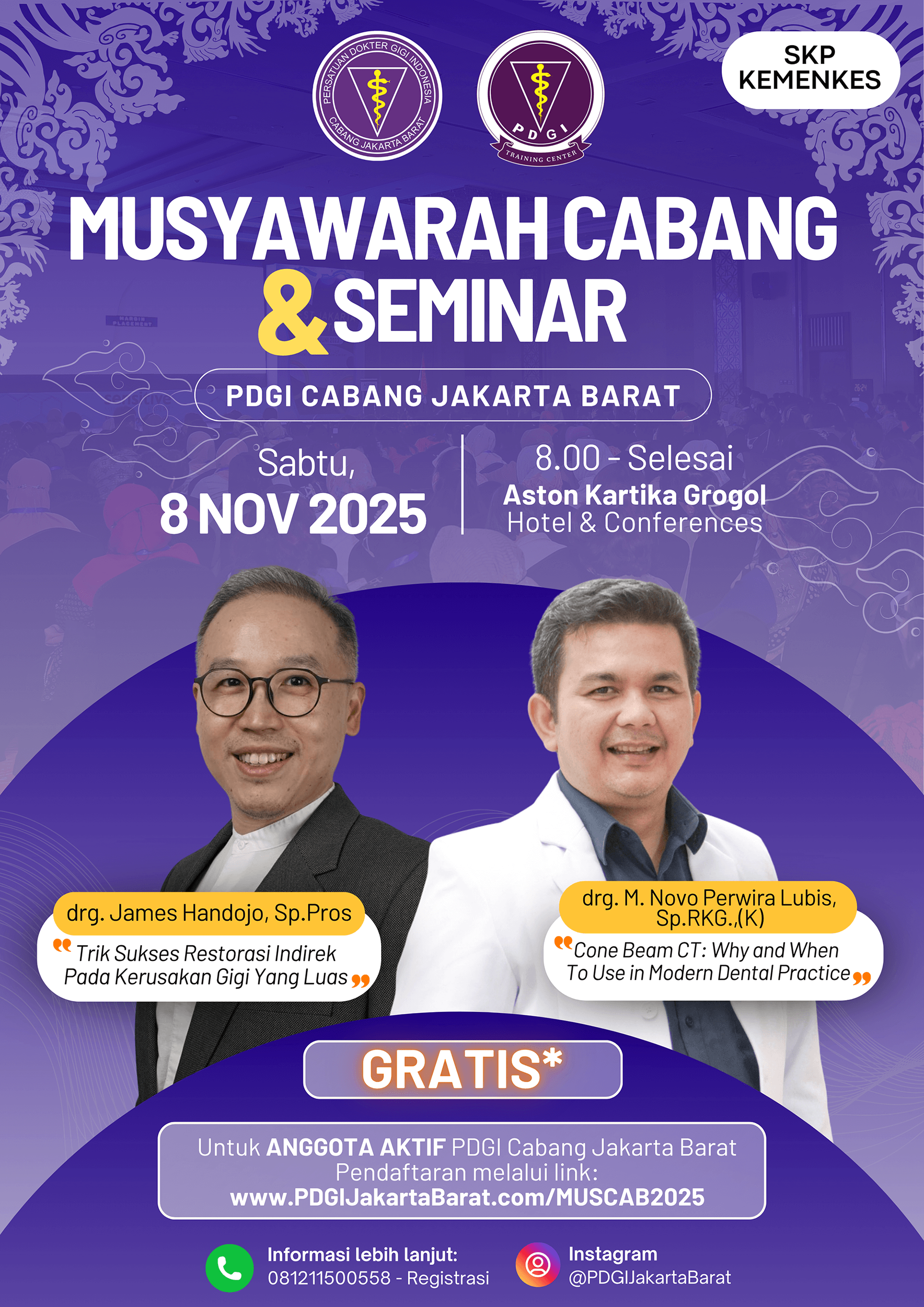 Musyawarah Cabang PDGI Jakarta Barat 2025