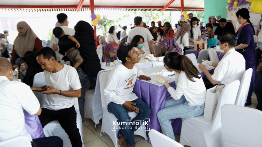 PDGI Jakarta Barat Rutin Gelar Baksos Periksa Gigi Gratis